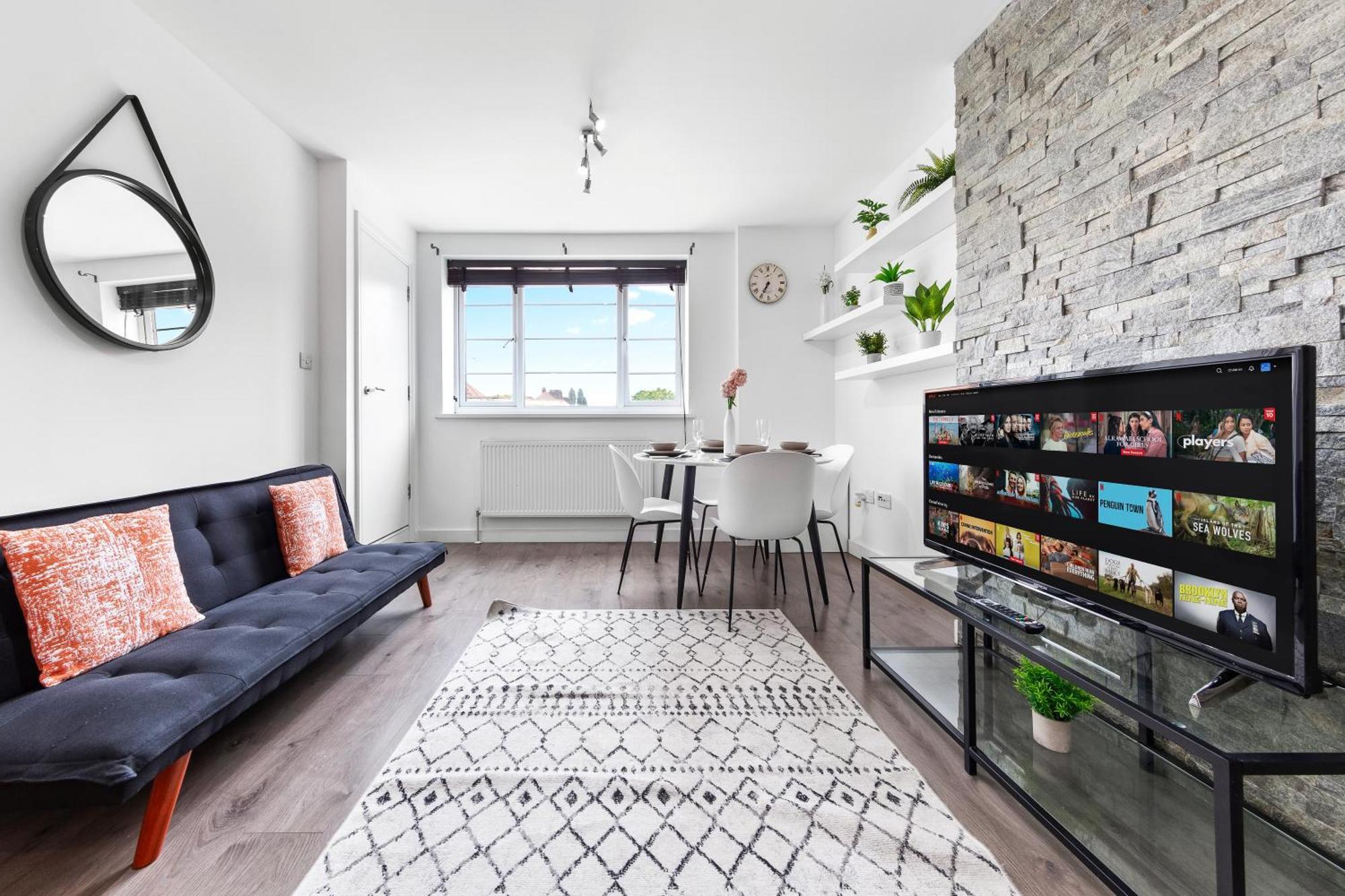 Central London Two Bedroom Serviced Apartment - Nine Elms Luxury Stay - Vauxhall & Westminster 外观 照片