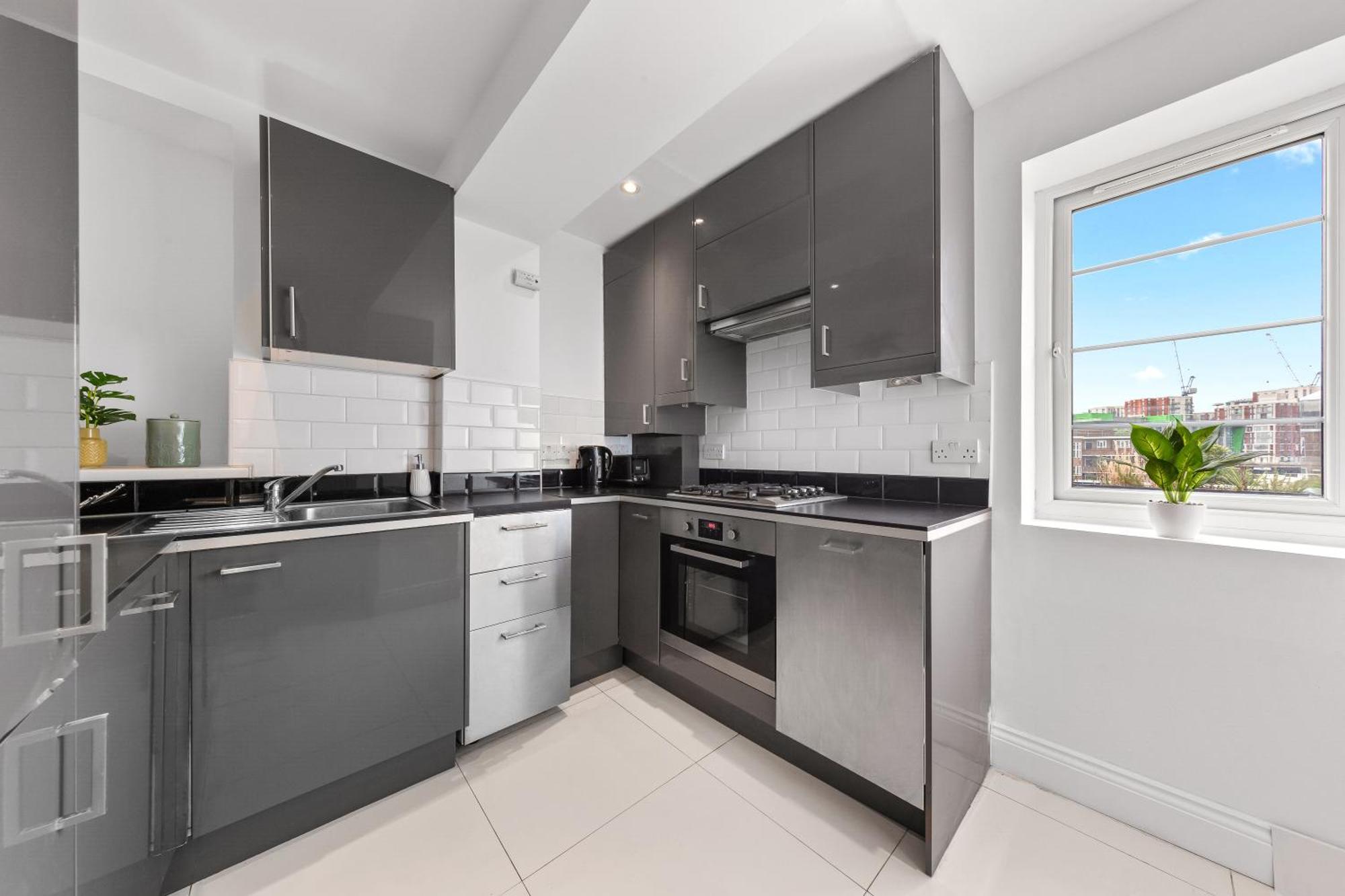 Central London Two Bedroom Serviced Apartment - Nine Elms Luxury Stay - Vauxhall & Westminster 外观 照片