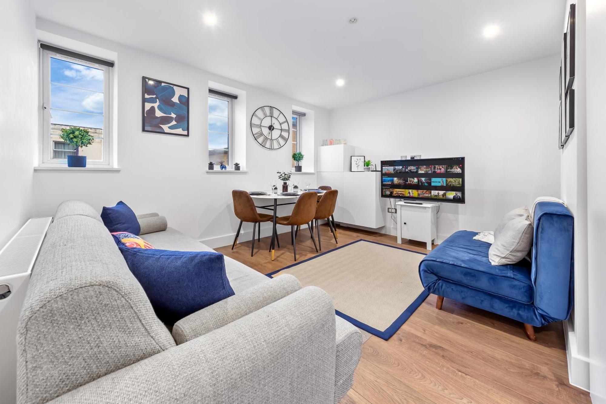 Central London Two Bedroom Serviced Apartment - Nine Elms Luxury Stay - Vauxhall & Westminster 外观 照片