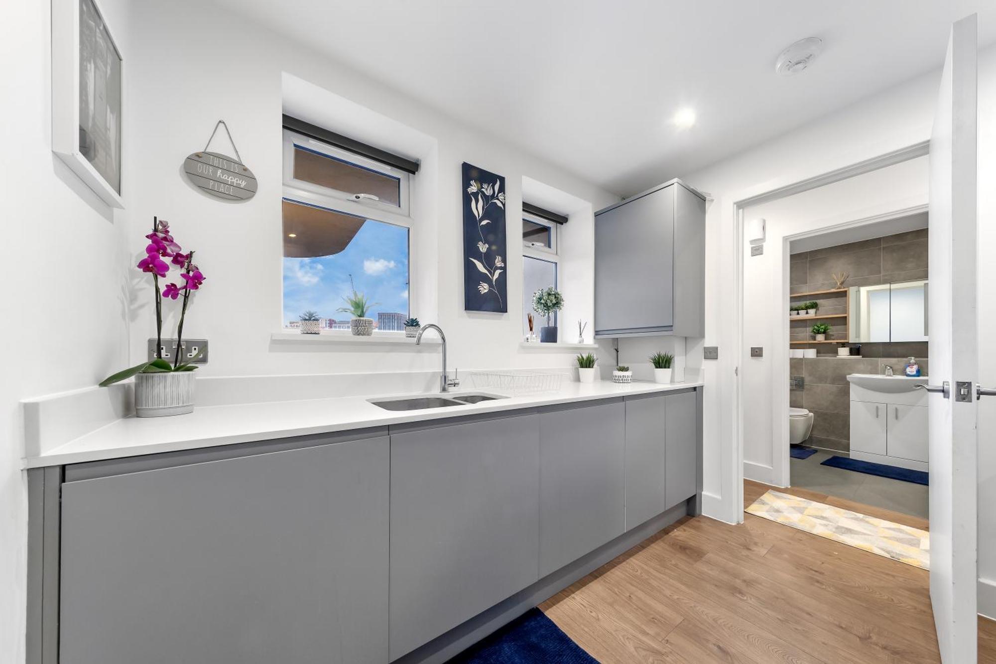 Central London Two Bedroom Serviced Apartment - Nine Elms Luxury Stay - Vauxhall & Westminster 外观 照片